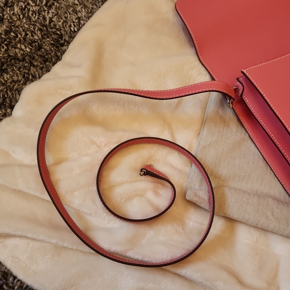 Hermes pink roulis crossbody bag - Picture 6 of 7